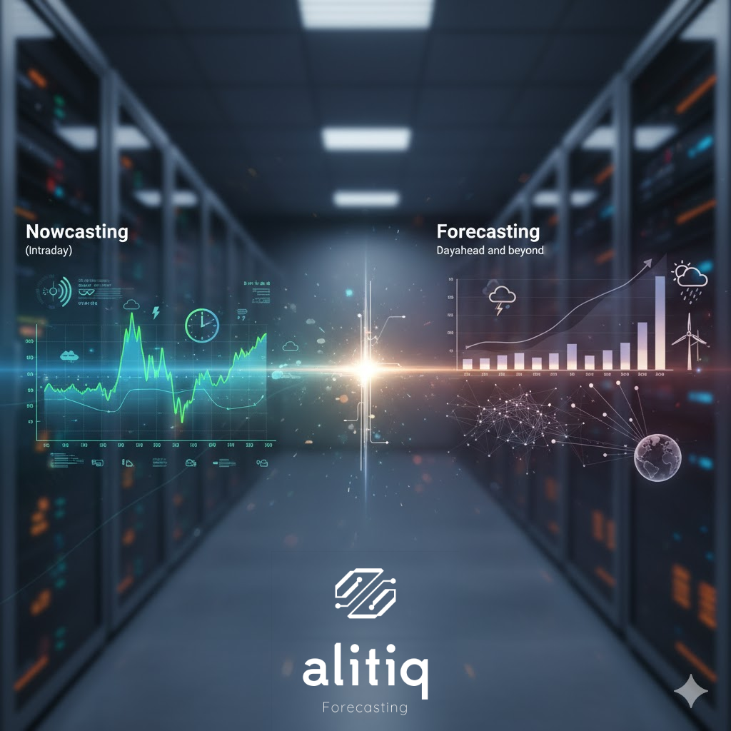 Zeithorizonte von Prognosen: Nowcasting vs. Forecasting – Wie alitiq jede Zeitschiene meistert